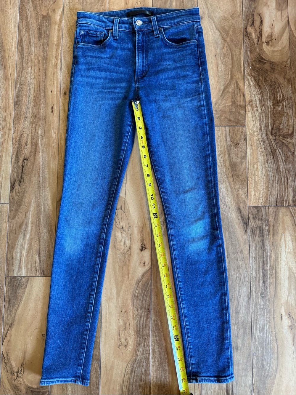 Joe's Jeans $198 Charlie Dark Blue High-Rise Skinny Jeans - Picture 12 of 16